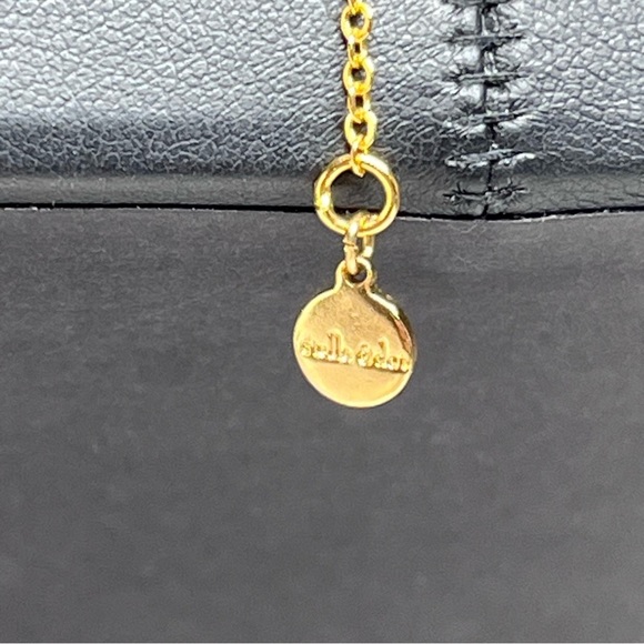 Stella & Dot Golden Double Chain Faceted Beaded Necklace 16-18" - Picture 5 of 7